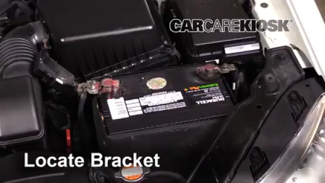 2009 Kia Optima EX 2.4L 4 Cyl. Batterie Changement